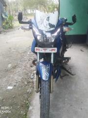 TVS Apache RTR 150 Matt Blue